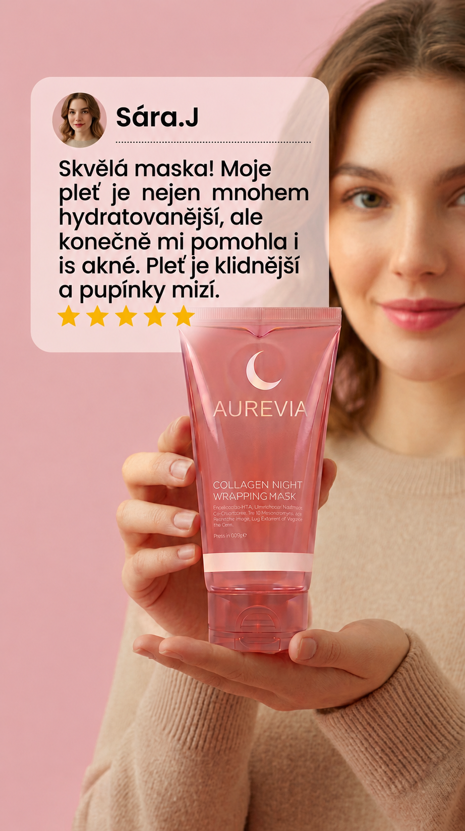 Aurevia Kolagenová Noční Maska
